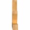 Ekena Millwork Saratoga Rough Sawn Timber Gable Bracket, Western Red Cedar, 72"W x 24"H x 4"D x 4"F, 8/12 Pitch GBW072X24X0404SAR00RWR - alternate 2